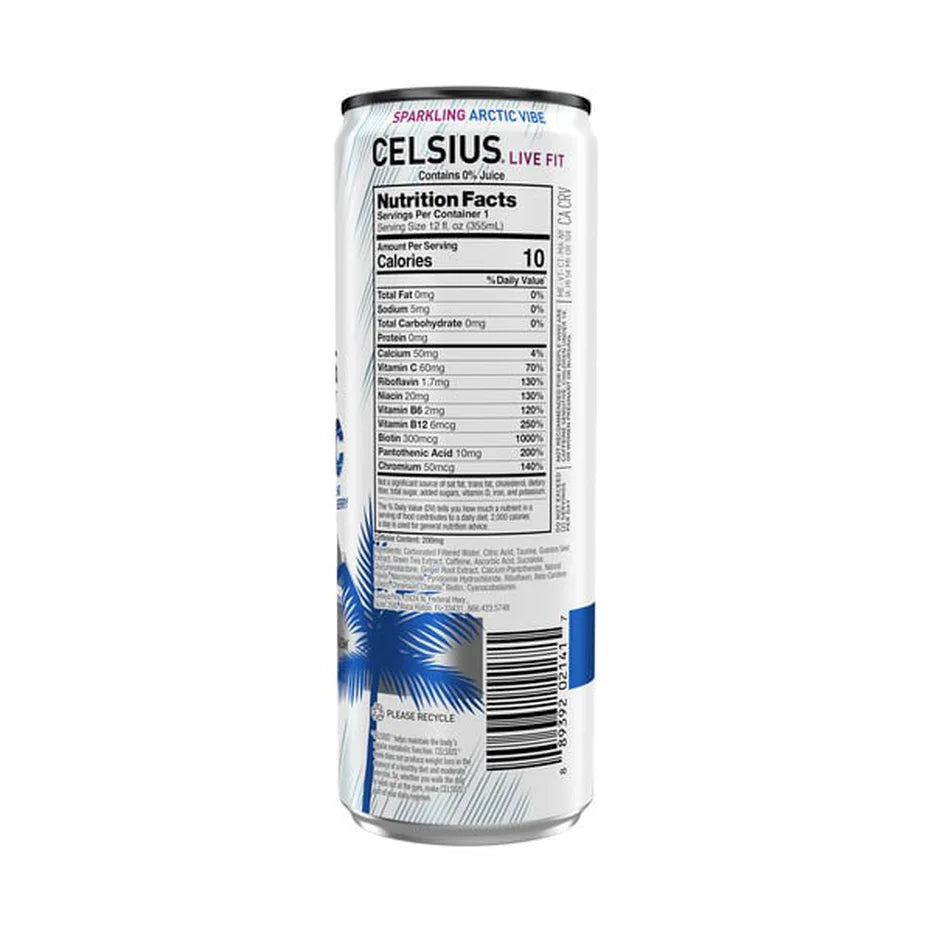 Celsius ARTIC VIBE Sparkling Frozen Berry Edition Energy Drink