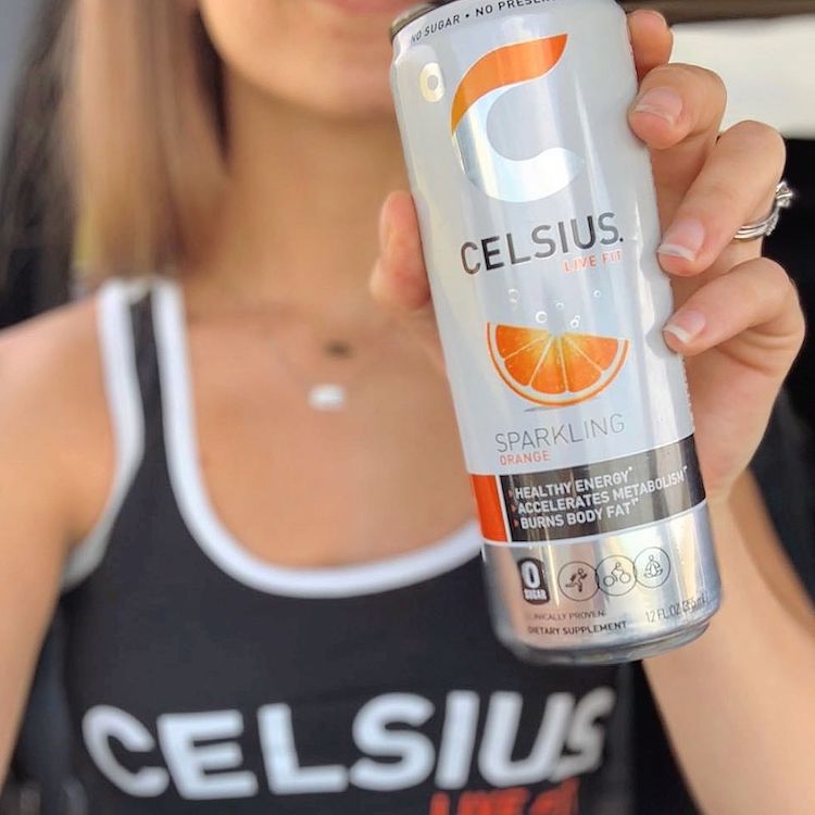 Celsius Sparkling Orange Energy Drink