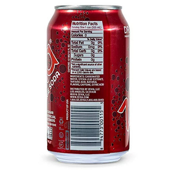 Zevia Dr. Zevia Low Calorie Soda