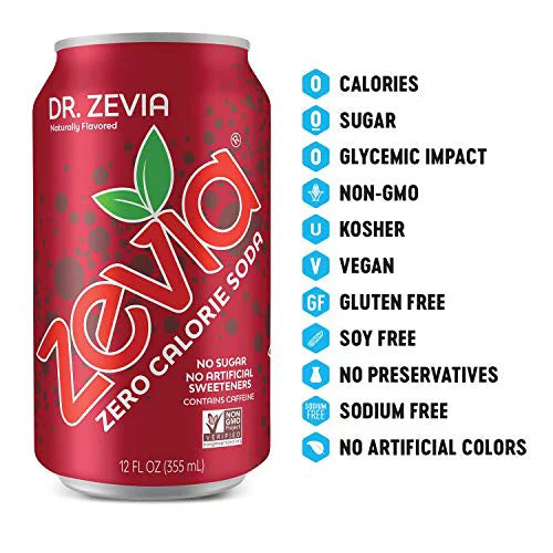 Zevia Dr. Zevia Low Calorie Soda