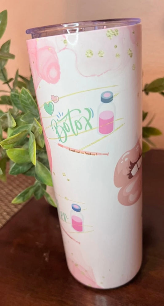 Botox and Filler Tumbler by Beauty and the Beautox