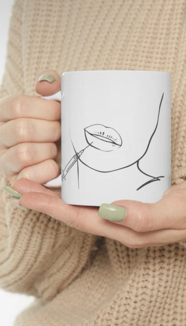 Lip Filler Mug by Beauty and the Beautox