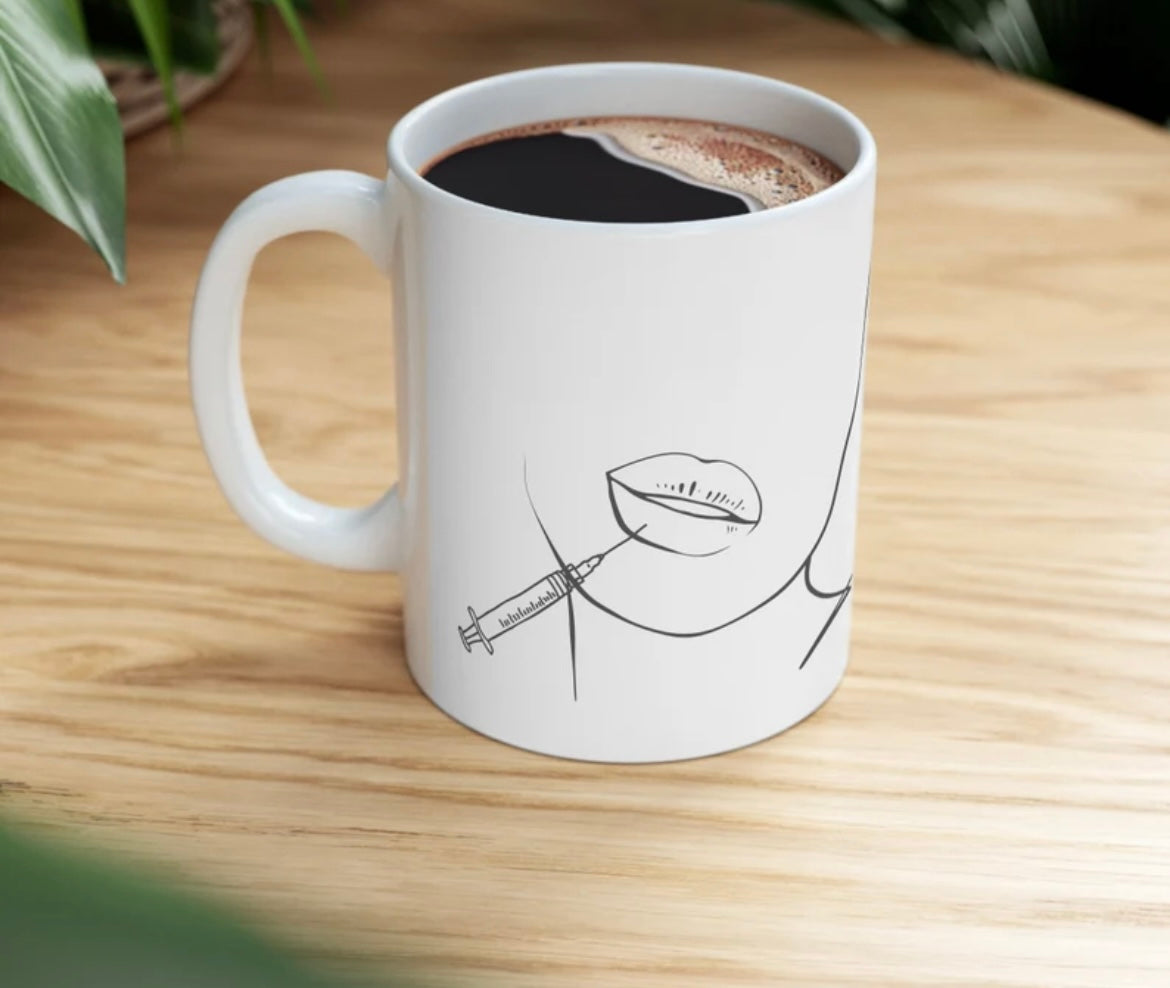 Lip Filler Mug by Beauty and the Beautox