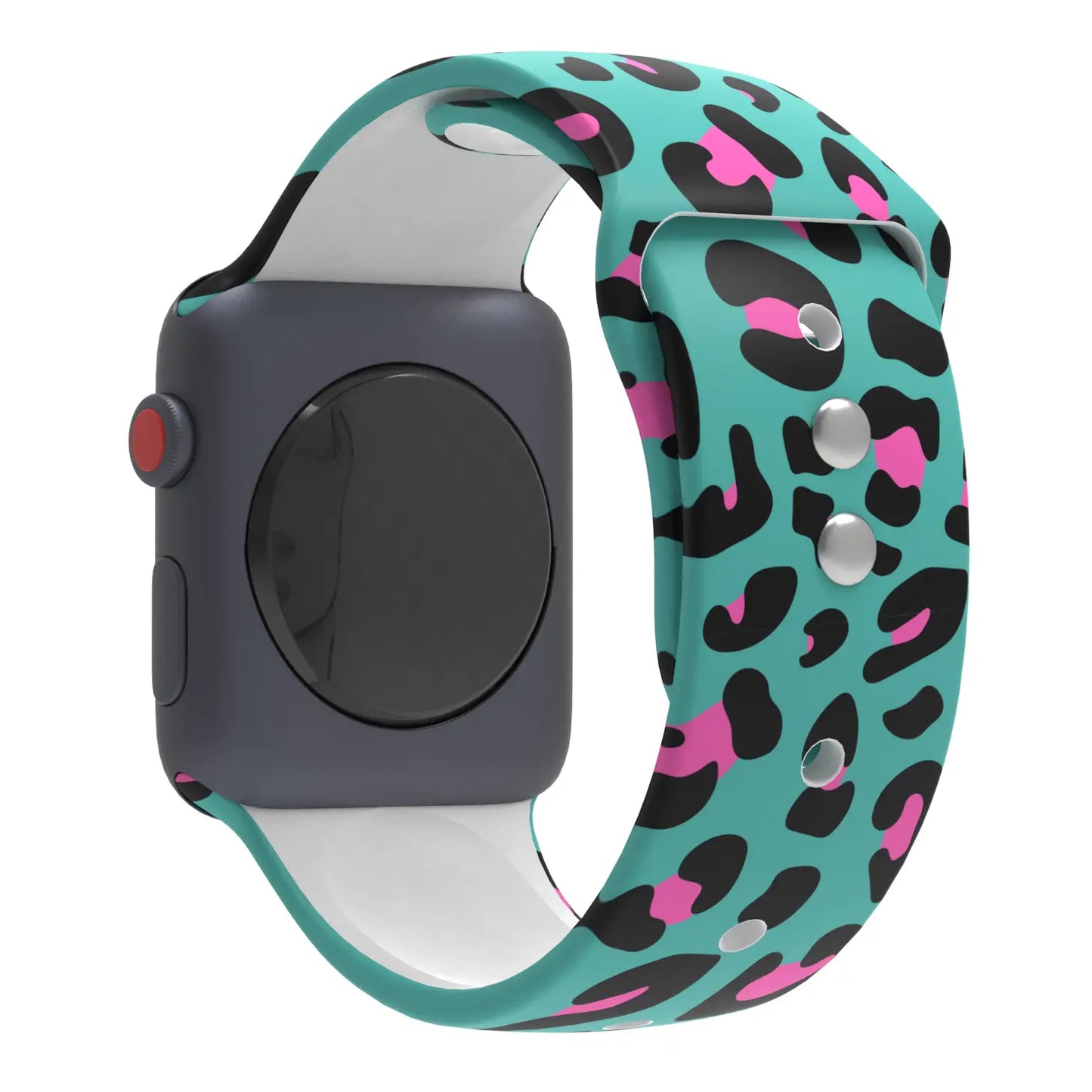 Printed Apple Watch Silicone Band Leopard 38/40/41 mm