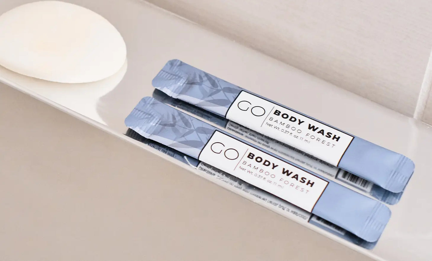 GO Travel Size Body Wash ( 1 Box - 20 Packets)