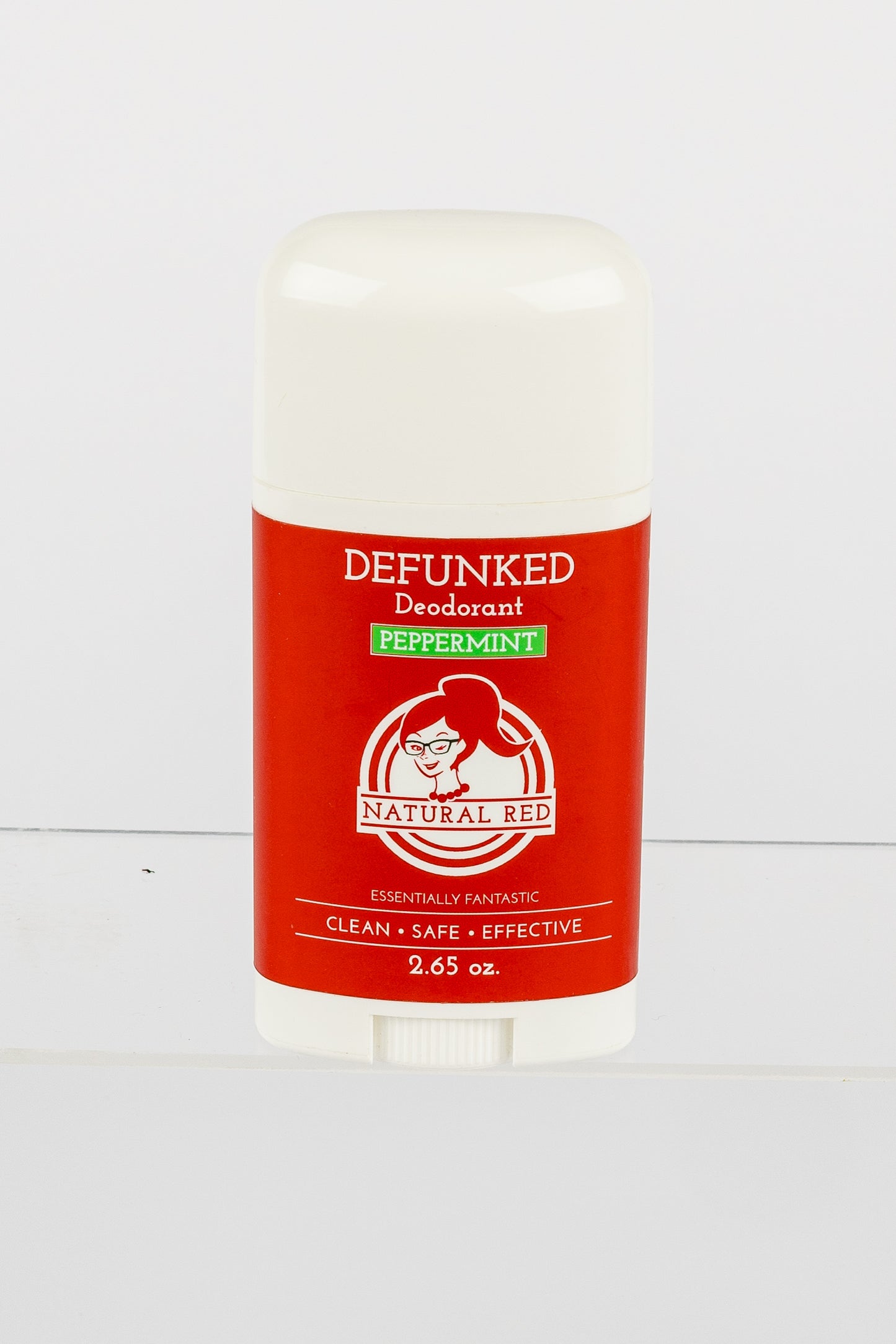 Natural Red DEFUNKED Deodorant PEPPERMINT