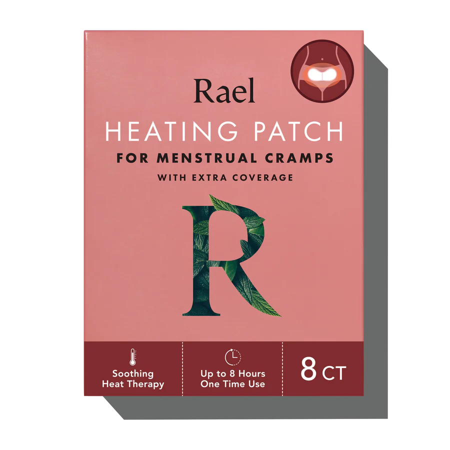 Rael Heating Patch for Menstrual Cramps (8 count)