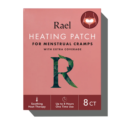 Rael Heating Patch for Menstrual Cramps (8 count)