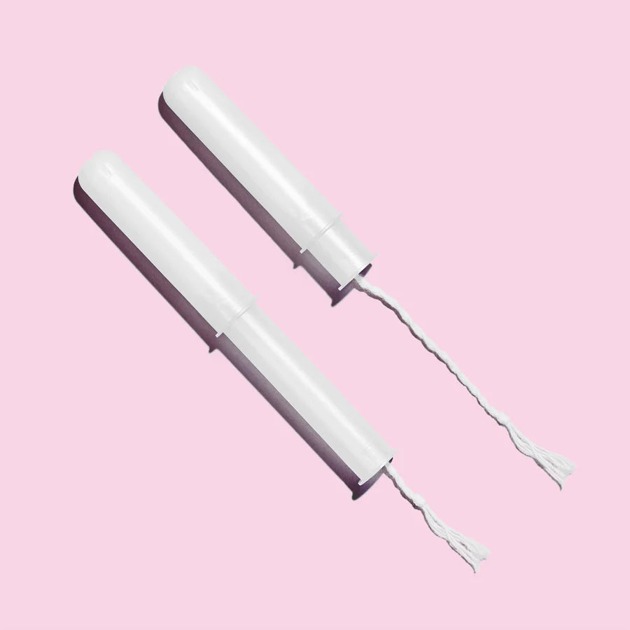 Rael Tampons Made With Organic Cotton with BPA-Free Compact Applicators (36 count Regular and Super sizes)