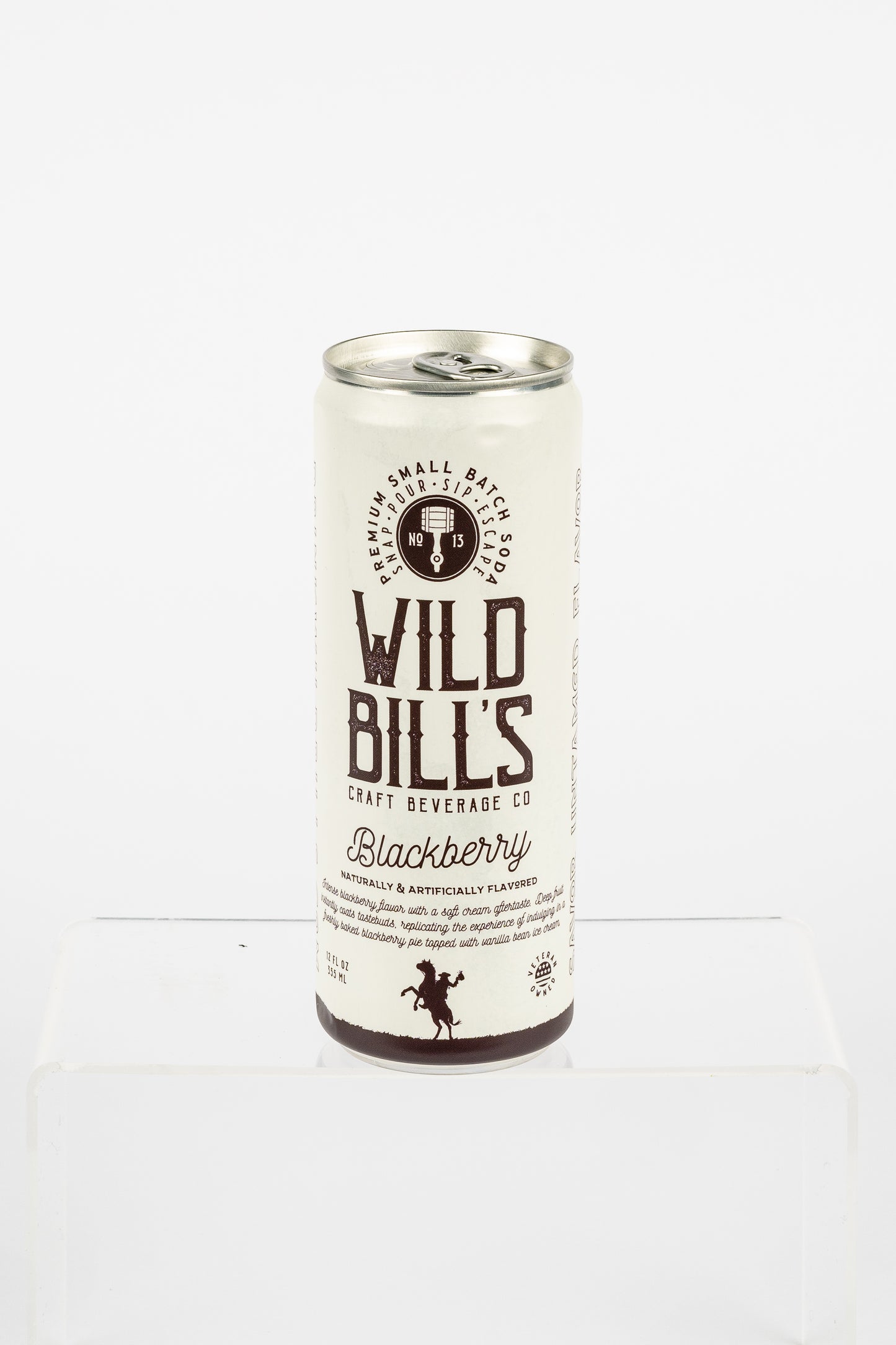 Wild Bill's Blackberry - Premium Cane Sugar Soda