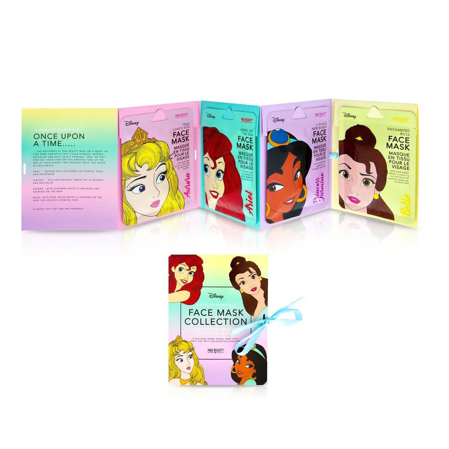 DISNEY MAD Princess Sheet Face Mask Booklet