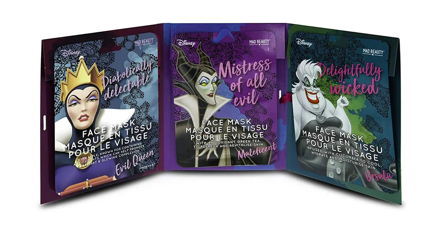 DISNEY MAD Villains Face Mask Booklet